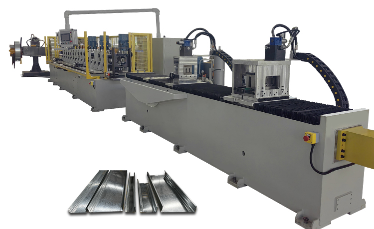 SIHUA 90M PER MIN Stud and Track  Automatic Change Roll Forming Machine