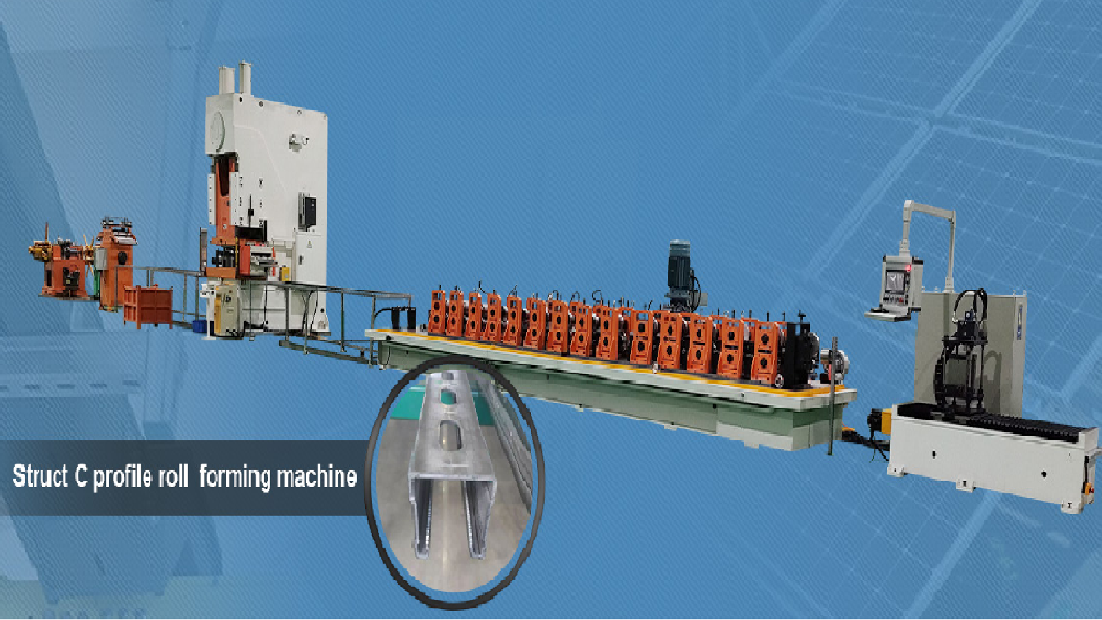 SIHUA Struct Channel Roll Forming Machine