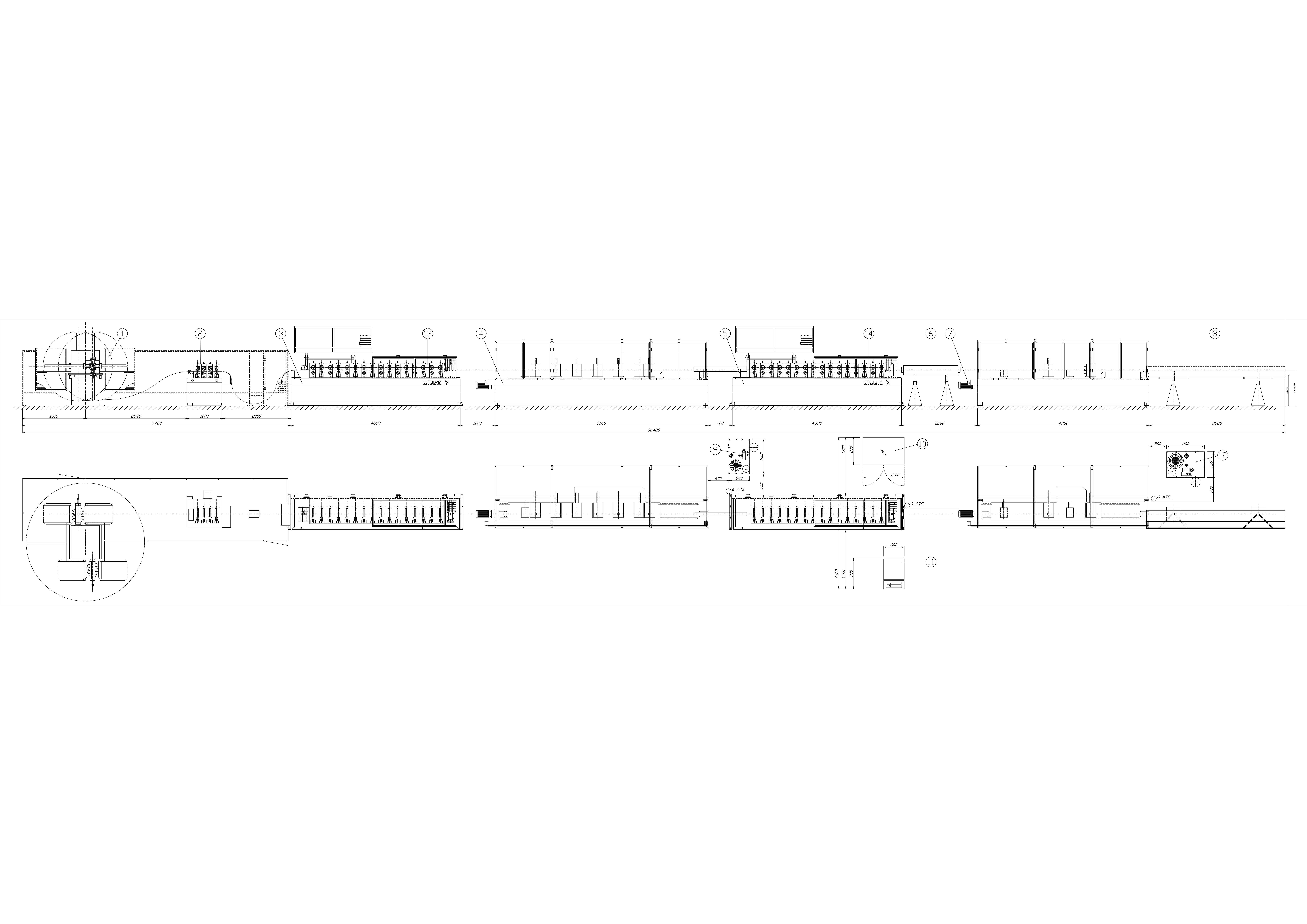UT FUT UDT Ceilng t Grid Bar Roll Forming Machine