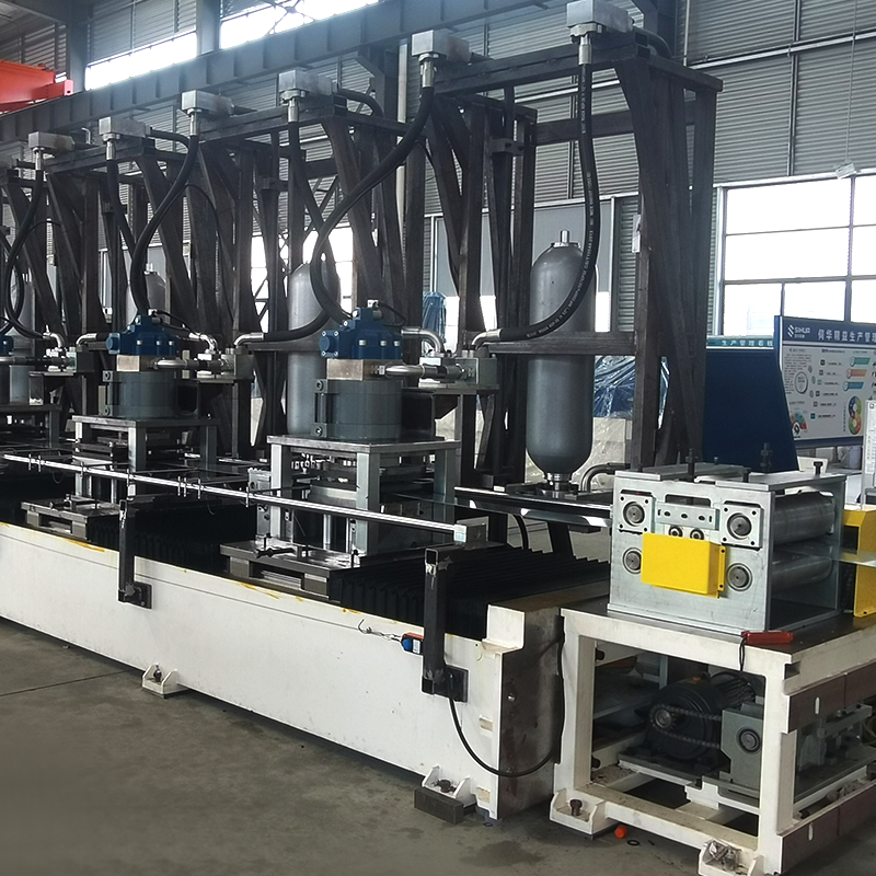 8-Axis Servo Punching solar pv bracket roll forming Machine
