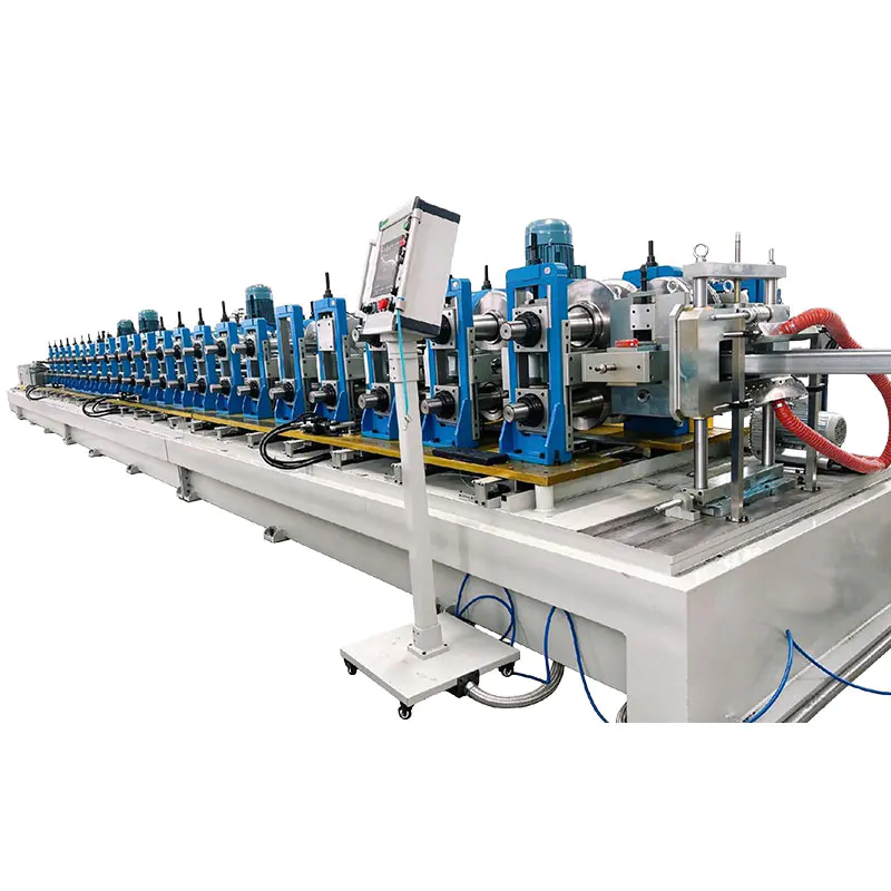 Cable tray roll forming machine